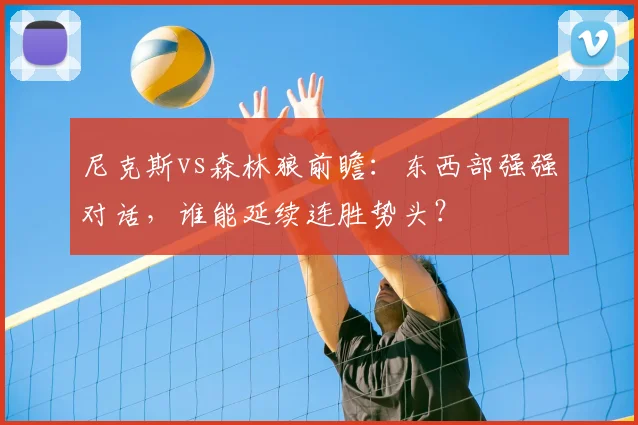 尼克斯vs森林狼前瞻：东西部强强对话，谁能延续连胜势头？